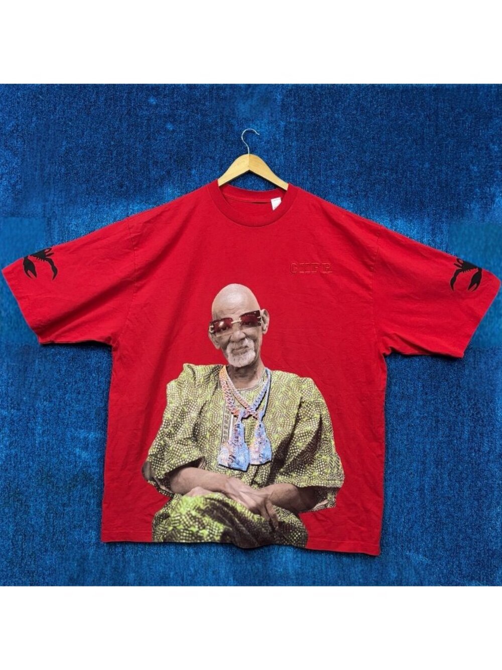 Westside Gunn GXFR Dr Sebi Heel The World Oversized Tee 2XL